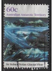 Australian Antarctic Territory 1989 Scott L79 used, glacier
