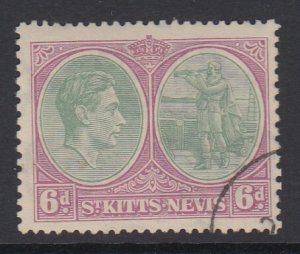 ST. KITTS-NEVIS, Scott 85a, used