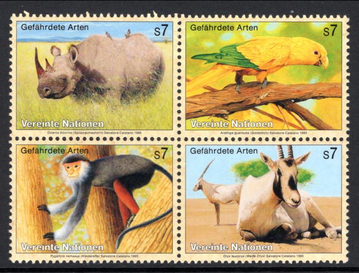 UN Vienna 183a Animals MNH VF