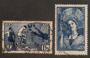 France 372-373 Set Mint hinged