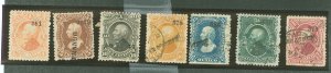 Mexico #105-111 Used Single (Complete Set)