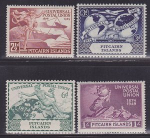Pitcairn Is 13-16 Set VF lightly hinged nice colors scv $ 44 ! see pic !