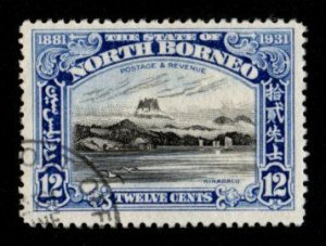 North Borneo #188 used
