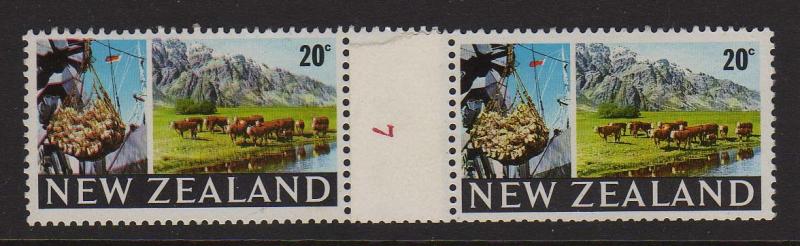 New Zealand 1967 Coil stamp CP ODC24