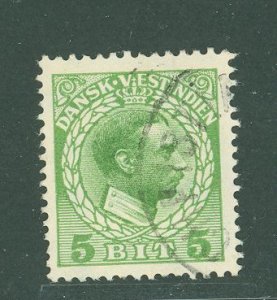 Danish West Indies (& U.S. Virgin Islands) #51 Used Single