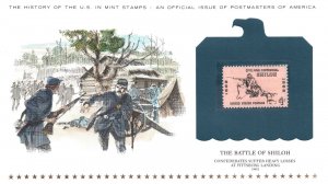 THE HISTORY OF THE U.S. IN MINT STAMPS THE BATTLE OF SHILOH