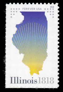 USA 5274 Mint (NH) Illinois Statehood Forever Stamp