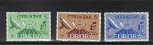 Gibraltar #382-84  (1979 Europa Telecommunications set) VFMNH CV $0.80