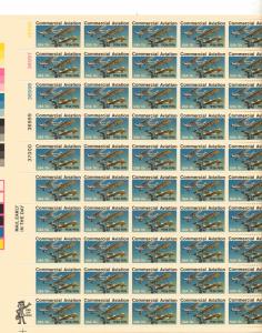 US 1684 - 13¢ Commercial Aviation Unused