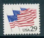 2531 29c U.S. Flag Fine MNH Plt/4 UL 2222 Plt02389