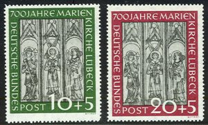 GERMANY #B316-17 Mint Never Hinged, Scott $160.00