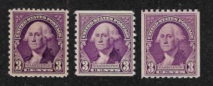 720-722 Mint,OG,NH... SCV $5.95