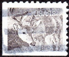 United States 1888 - Used - 18c White-tail Deer (1981)