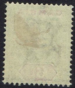 GAMBIA 1902 KEVII 6D WMK CROWN CA