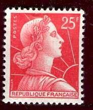 France; 1959: Sc. # 756:  MNH Single Stamp