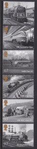 2827-32 2010 Locomotives MNH