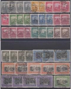 COLOMBIA 1941 Sc C121-C133 Yvert PA128-140 (44x) FULL SET SHADES USED €122.55 