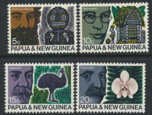 Papua New Guinea SG 183-186  SC# 311-314 MNH ANZAAS Science see details