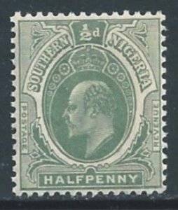 Southern Nigeria #32 NH 1/2p Edward VII Defin. - Wmk. 3