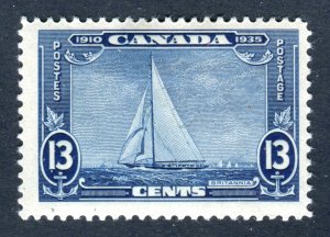 Canada 1935, Silver Jubilee. 13c blue. Mint Hinged. SG340.