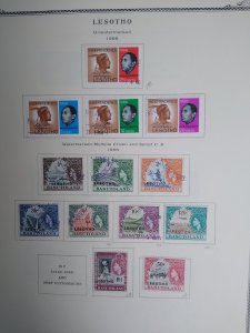 collection on pages Lesotho JO: CV $48