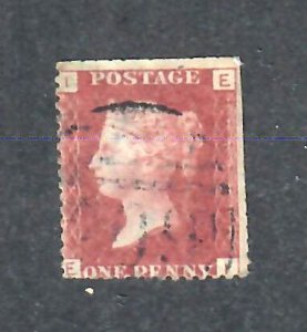 Great Britain Scott #33 Plate 112- Selling at 10% of Scott Catalog Value