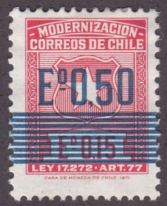 Chile RA8 Chilean Arms O/P 1973