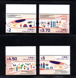 HONG-KONG - 2018 - EXPRESS TRAIN LINK - GUANGZHOU - SHENZHEN - BEIJING -