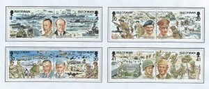 Isle of Man   MNH sc  600-607