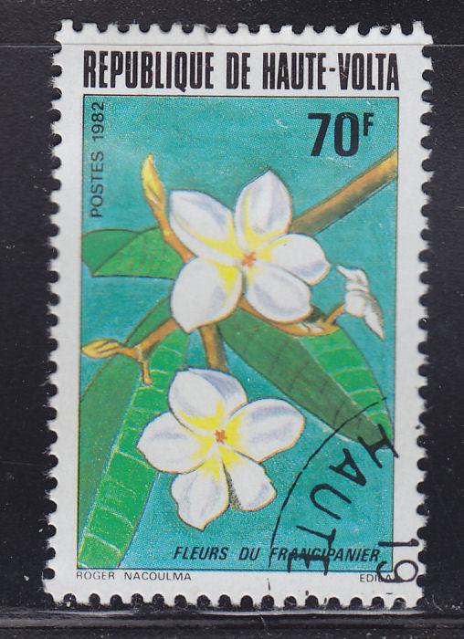 Burkina Faso 603 Flowers 1982