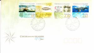 Cocos (Keeling) Islands 2009 FDC Scott #351-#353 Set of 4 400 Years First Eur...