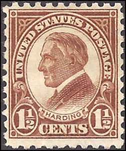 582 Mint,OG,HR... SCV $6.00