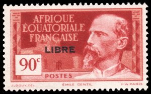 French Equatorial Africa #106  MNH - Stamps of 1936-40 Overprinted (1940)