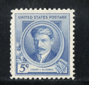 882 * EDWARD A MACDOWELL * COMPOSERS * U.S, Postage Stamp  MNH