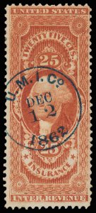 U.S. REV. FIRST ISSUE R46c  Used (ID # 98086)