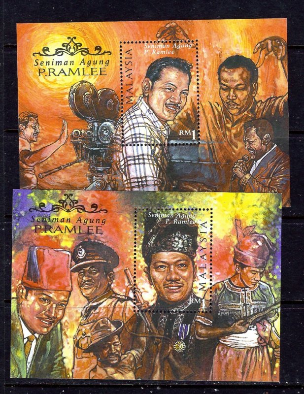 Malaysia 707-08 MNH 1999 souvenir sheets