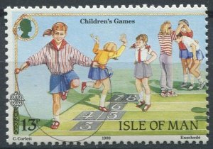 Isle of Man Sc#395 MNH, 13p multi, Europa (C.E.P.T.) 1989 - Children's Games ...