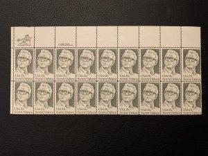 Scott # 1874 - US ZIP Block Of 18 - Everett Dirksen - MNH - 1981 start at face