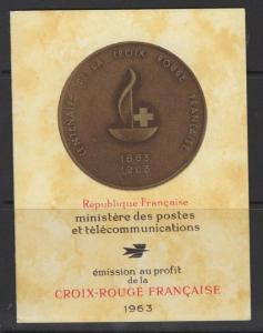 FRANCE SGXSB13 1963 RED CROSS BOOKLET MNH