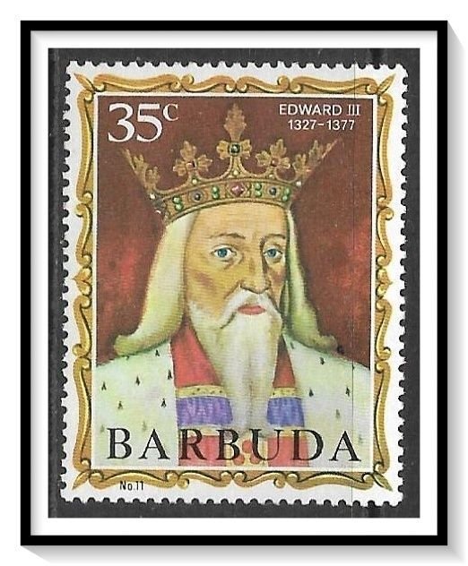 Barbuda #53 Edward III MNH