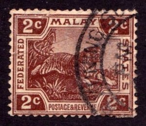 Malaya     51       used         wmk. 4