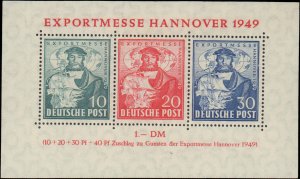 Germany #664a, Complete Set, 1949, Never Hinged