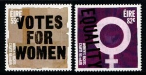 IRELAND SG2053/4 2011 WOMENS RIGHTS MNH