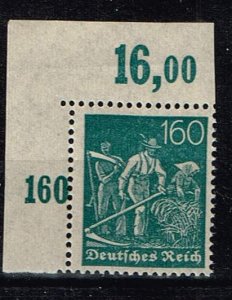 Germany 1921,Sc.#149 P MNH, Plate Printing Margin cv € 2,00