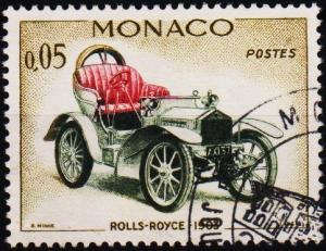 Monaco.1961 5c S.G.708 Fine Used