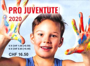Switzerland 2020, Pro Juventute booklet s-a, MNH