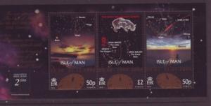 Isle of Man Sc 850 1999 Millennium stamp souvenir sheet mint NH