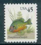 2481 45c Sunfish Fine MNH