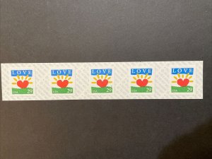 US PNC5 29c Love Stamp Sc# 2813b Plate B1 MNH