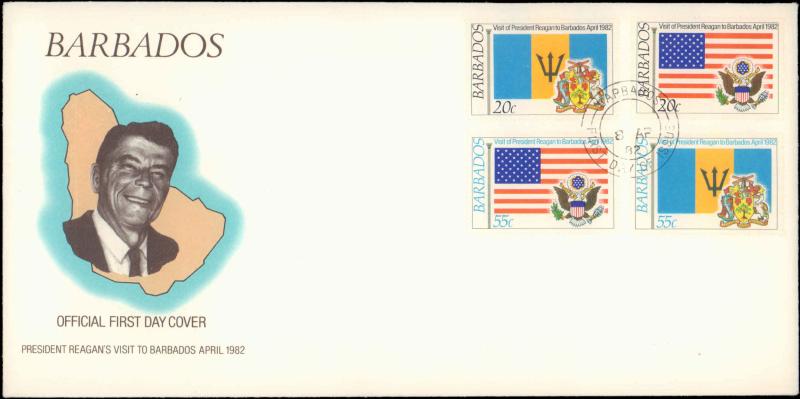 Barbados, Worldwide First Day Cover, Americana